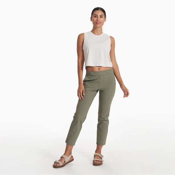 Vuori Miles Ankle Pants in Pistachio - Size S - EUC - Picture 11 of 12